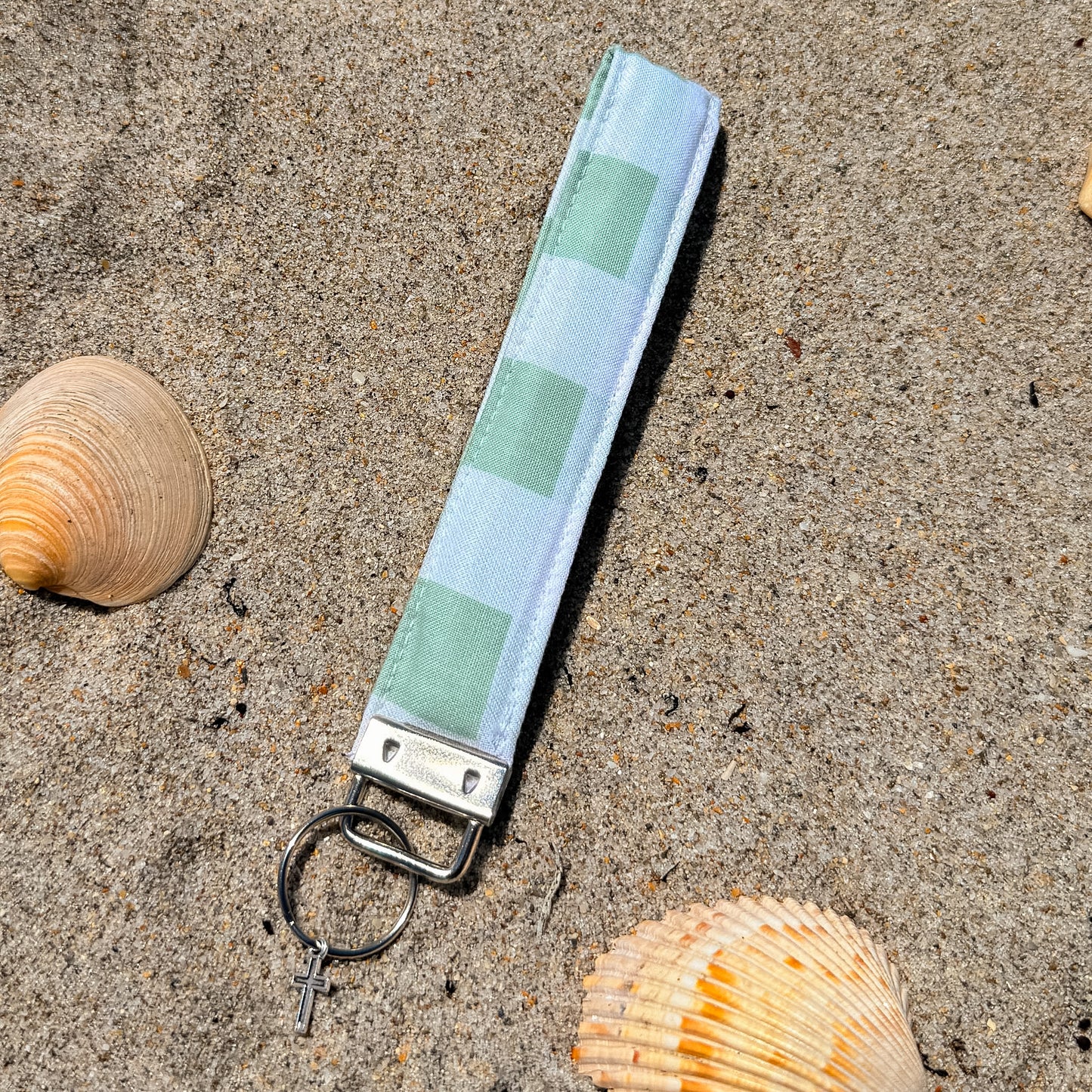 Rest in Green Pastures Key Fob