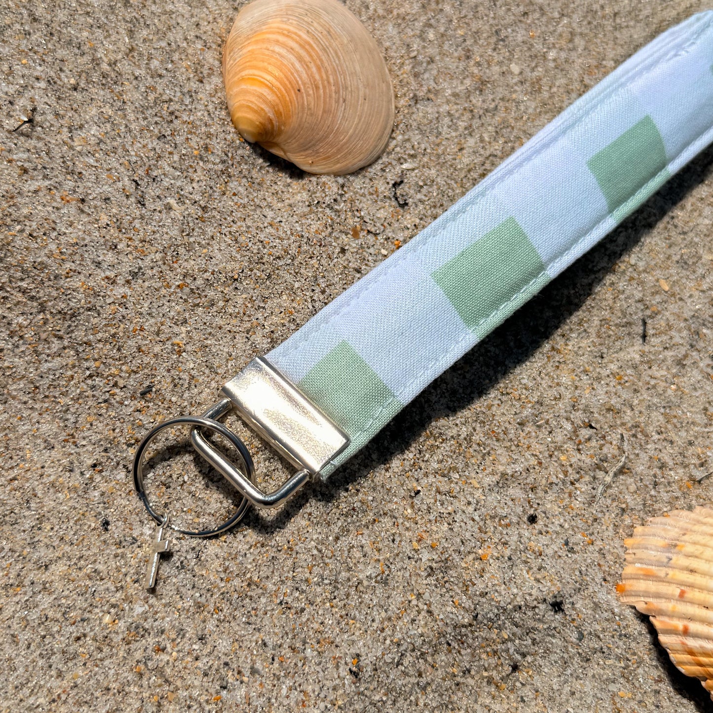 Rest in Green Pastures Key Fob