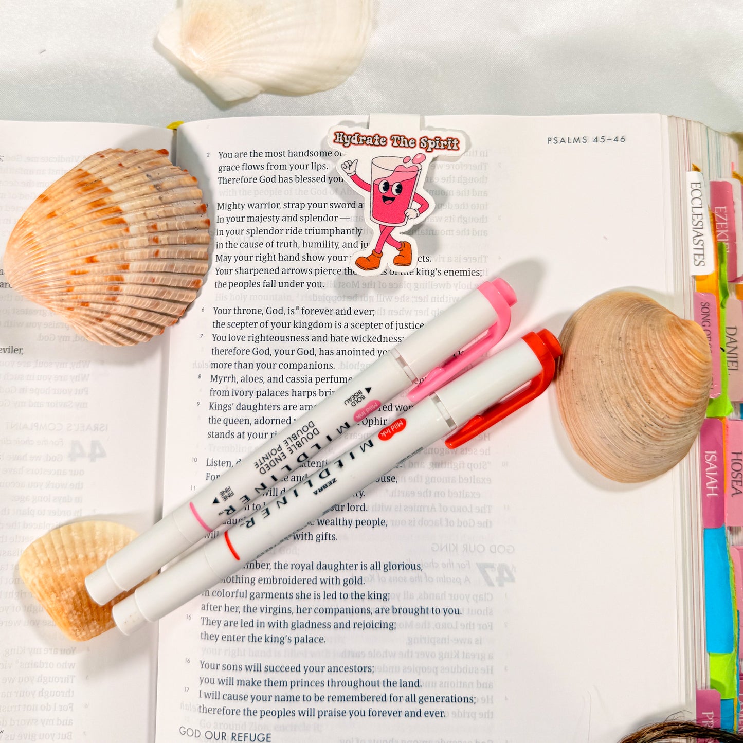 Hydrate The Spirit Sticker Magnetic Bookmark