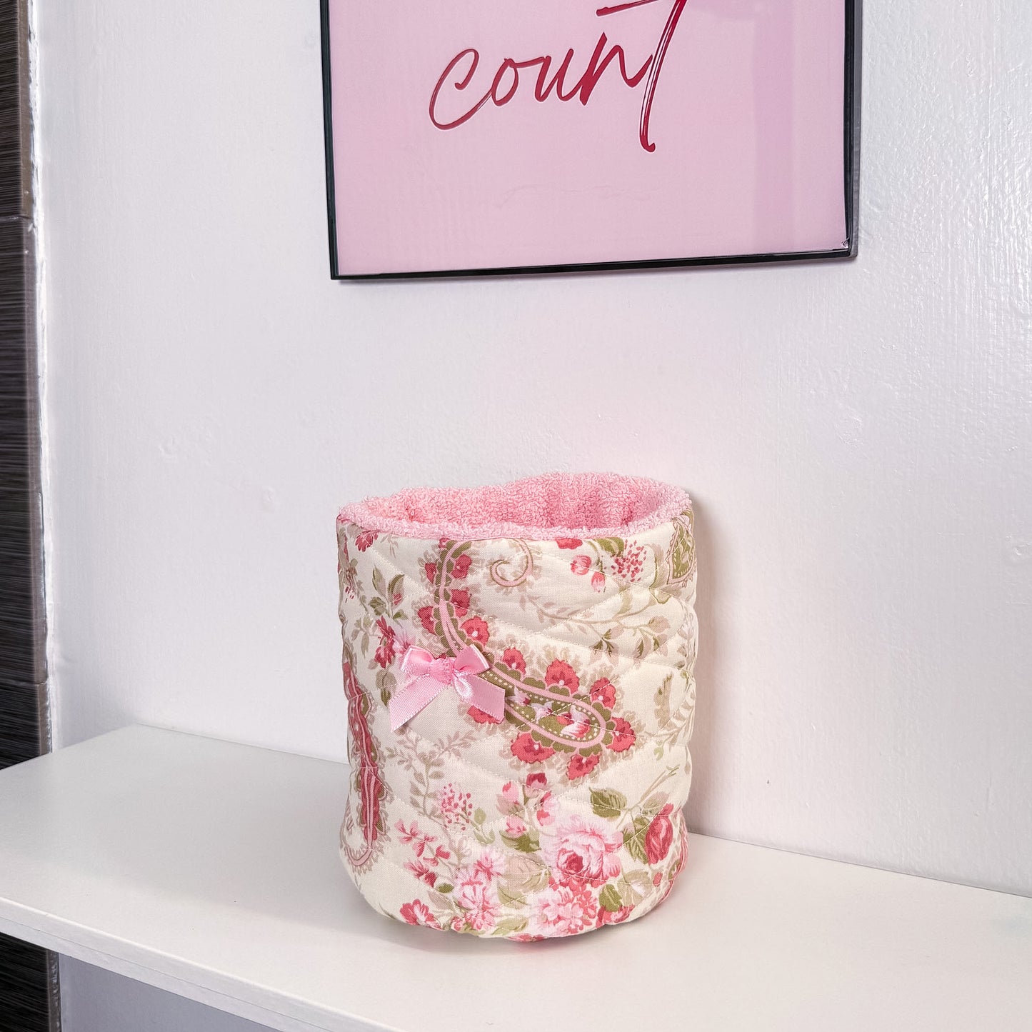 Esther Quilted Vanity Bucket