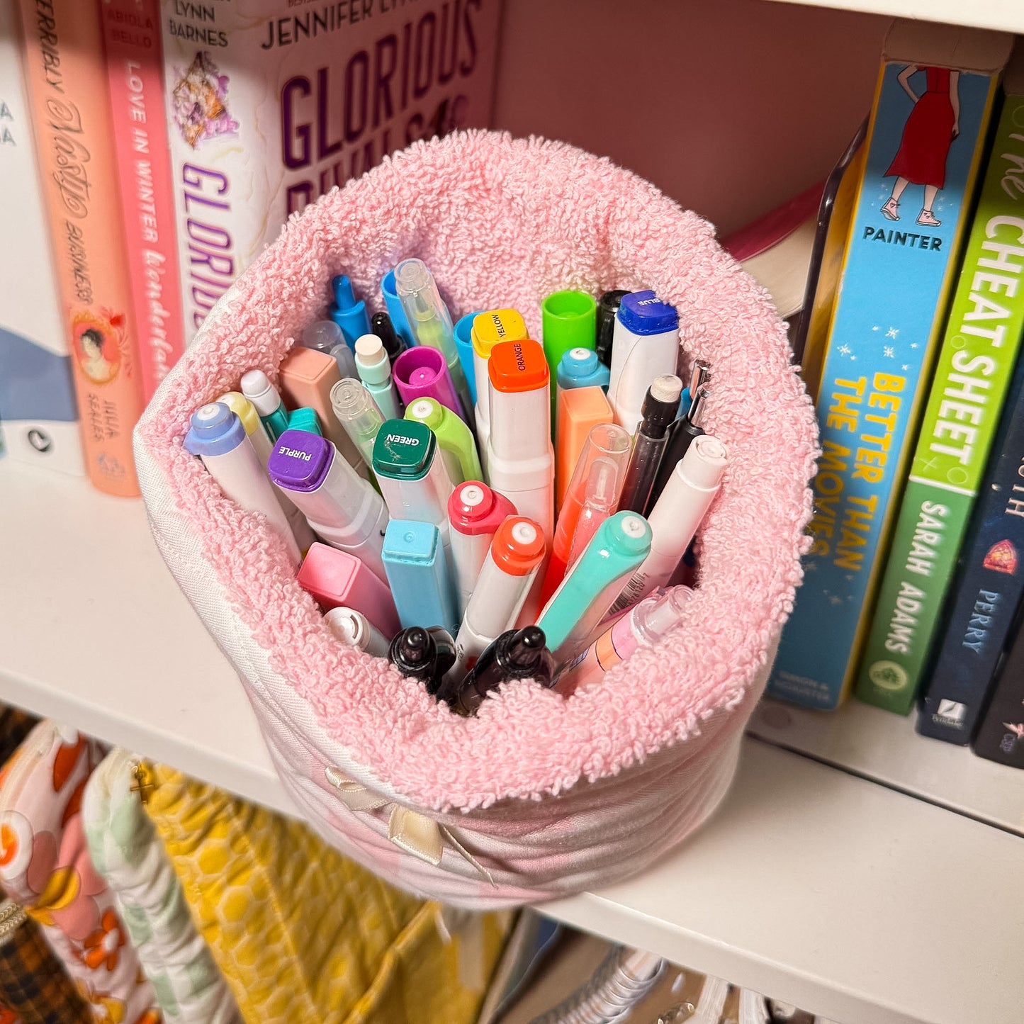 Mary Quilted Vanity Bucket