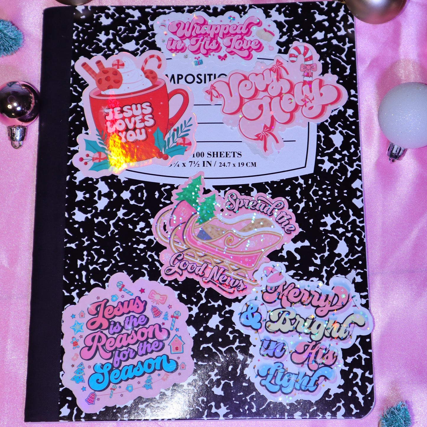 Very Holy Holiday Sticker