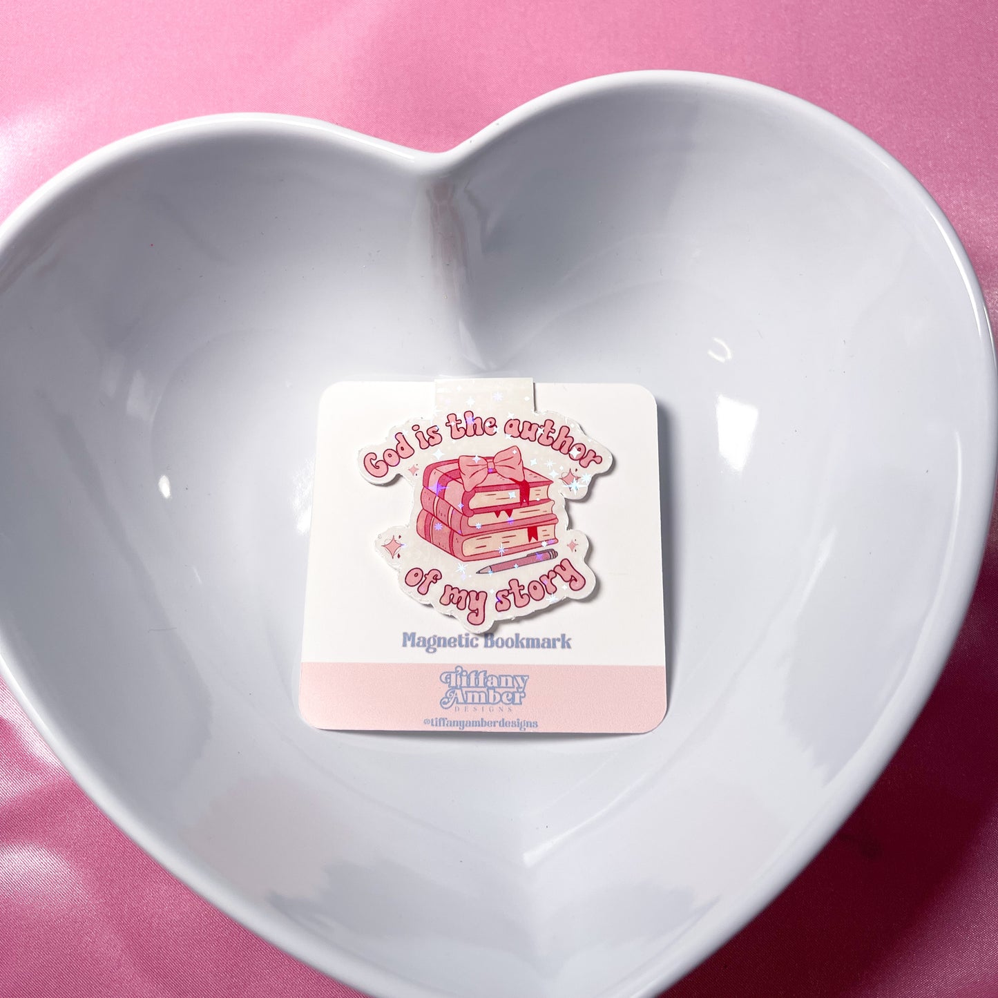 God is the Author of My Story Magnetic Bookmark