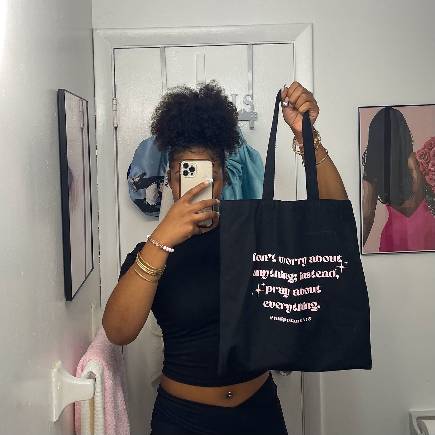 Philippians 4:6 Tote Bag
