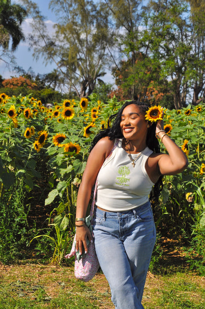 Rooted in Jesus Embroidered Tank