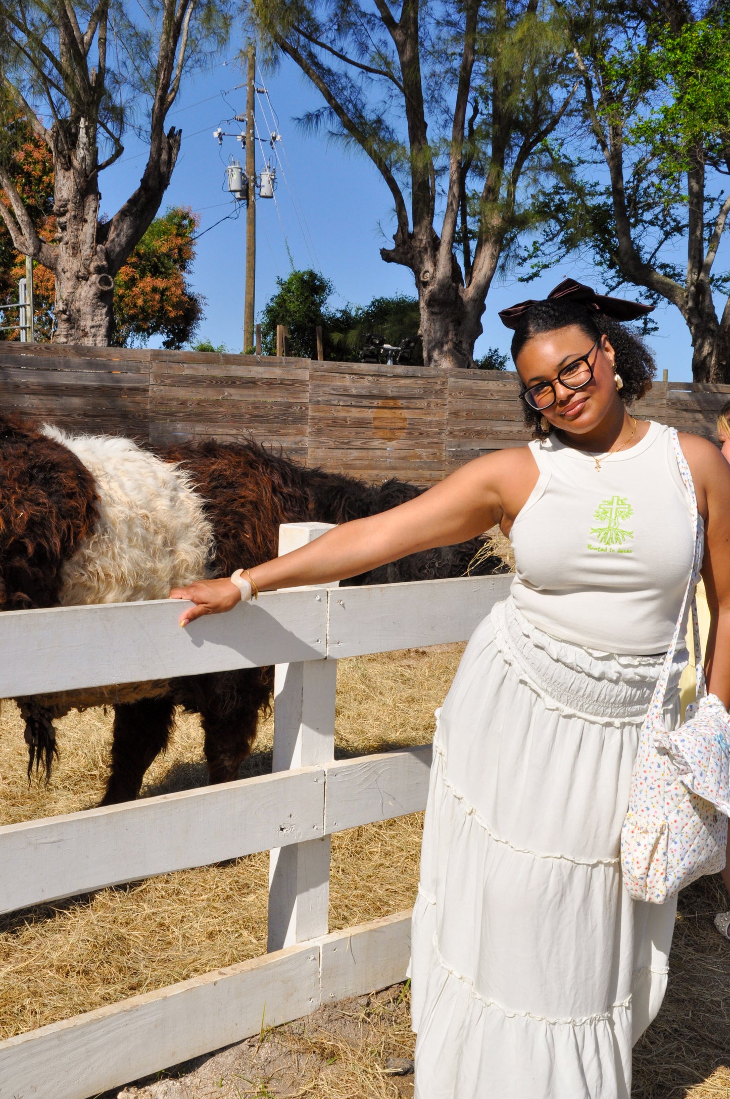 Rooted in Jesus Embroidered Tank