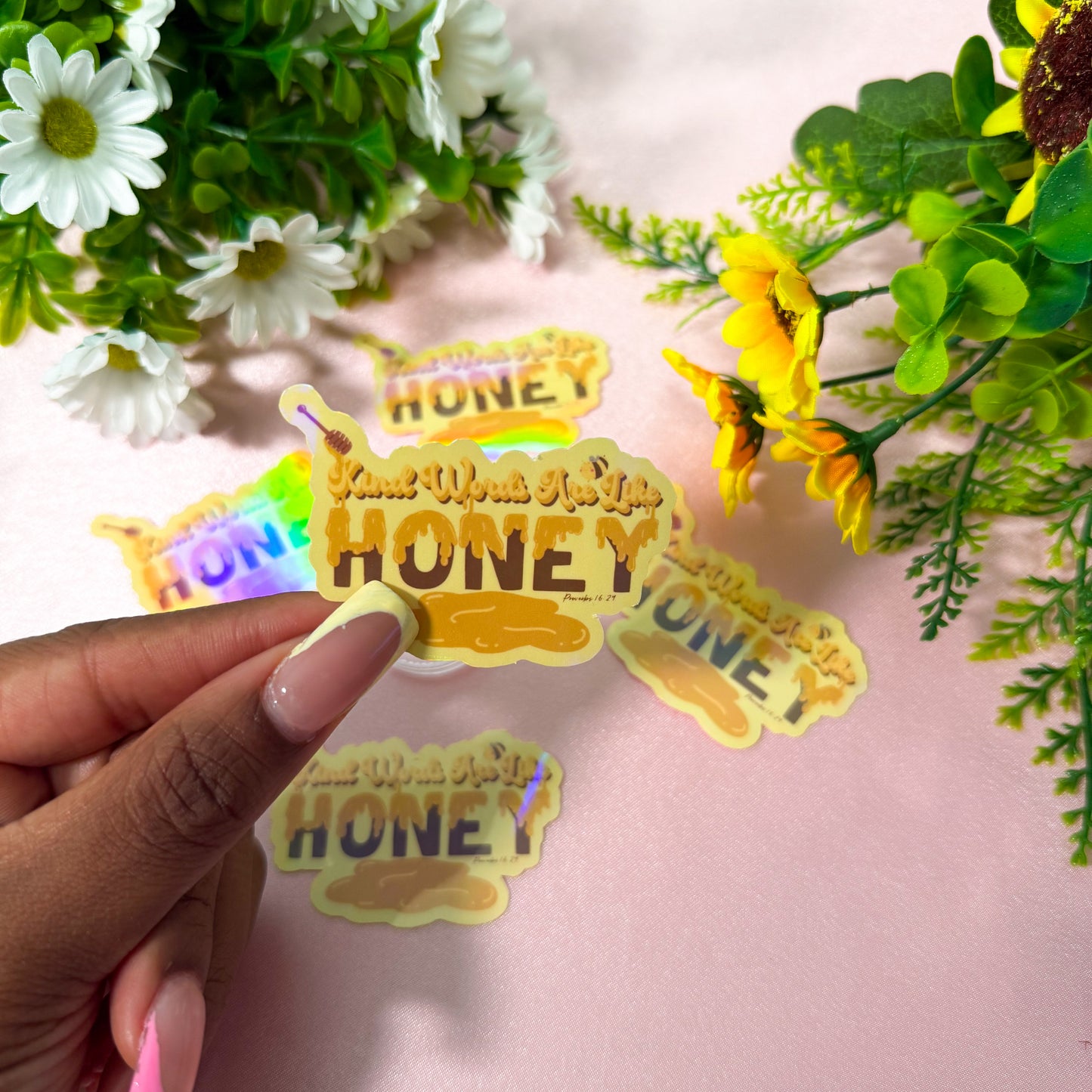 Proverbs 16:24 Sticker