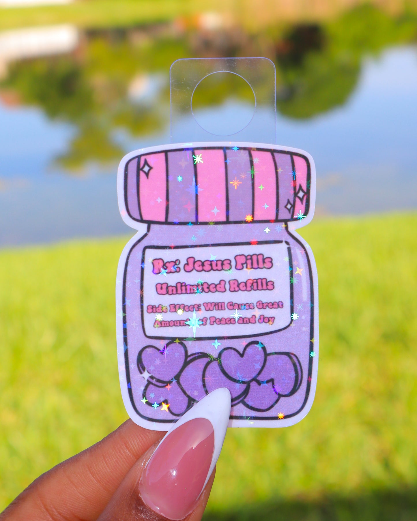 Jesus Pills Sticker