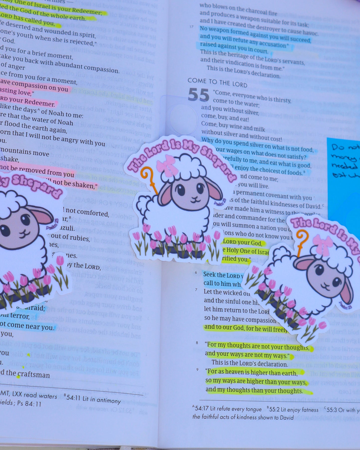 Psalm 23 Sticker