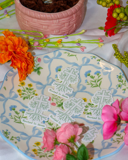 Rooted In Jesus Sticker