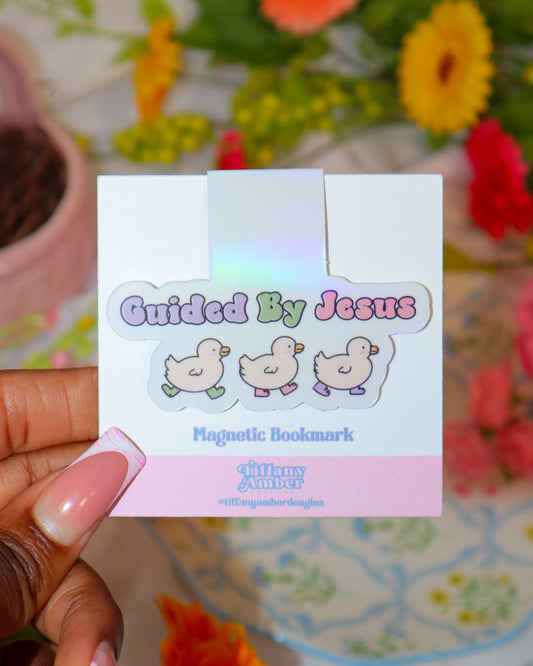 Guided By Jesus Magnetic Bookmark