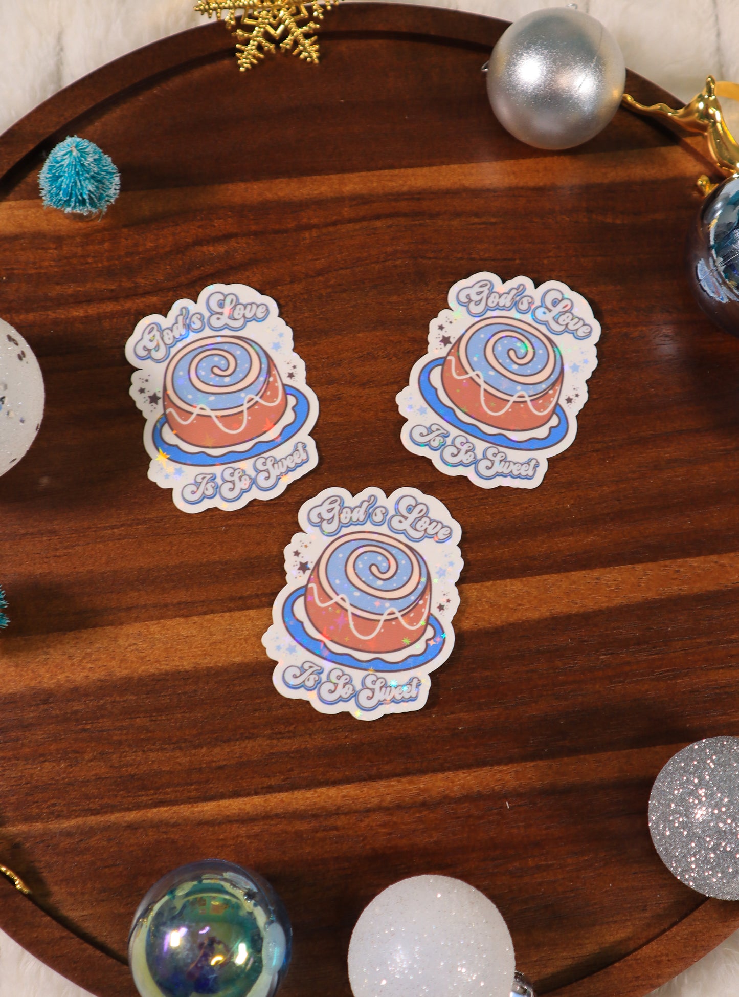 “God’s Love Is Sweet” Sticker