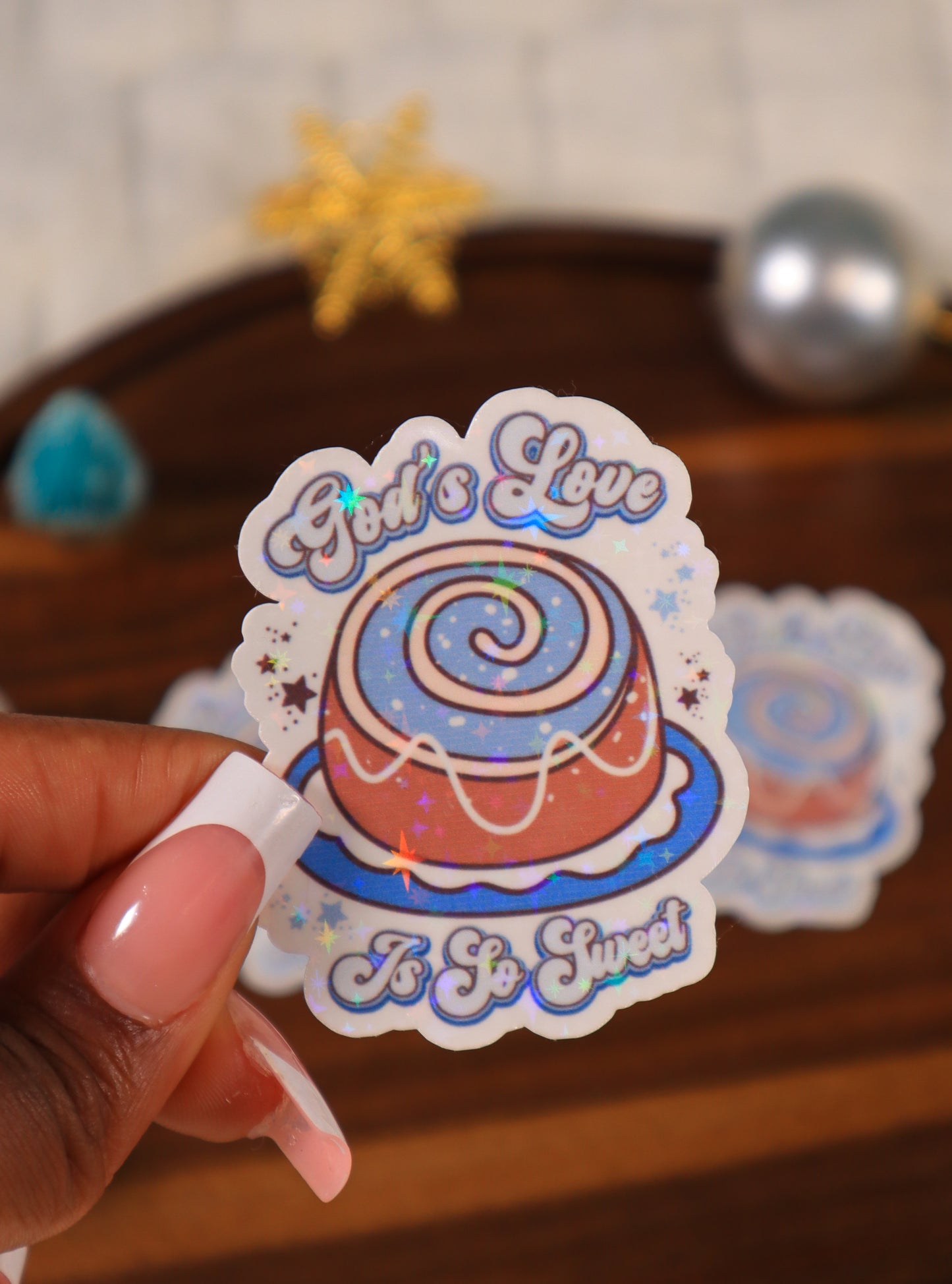 “God’s Love Is Sweet” Sticker