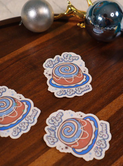 “God’s Love Is Sweet” Sticker
