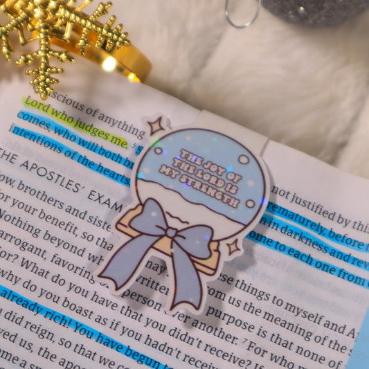 Joy Of The Lord Magnetic Bookmark