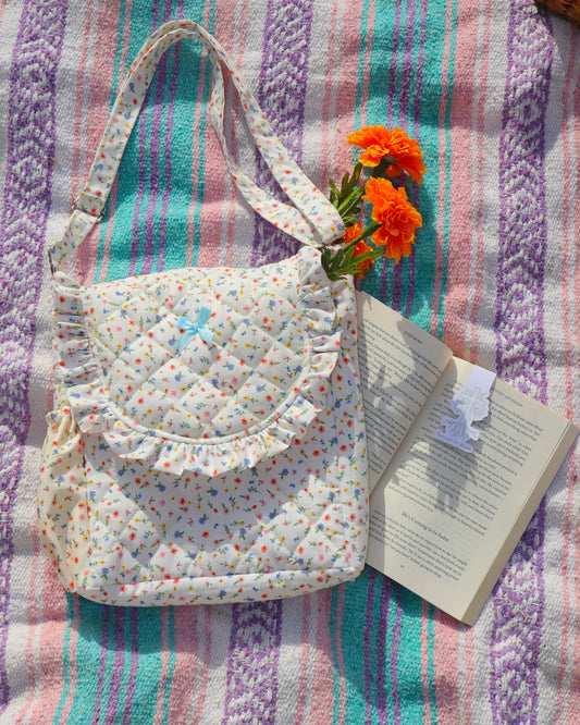 Rooted In Faith Quilted Bible Tote Bag