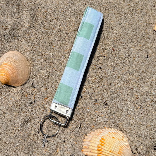 Rest in Green Pastures Key Fob