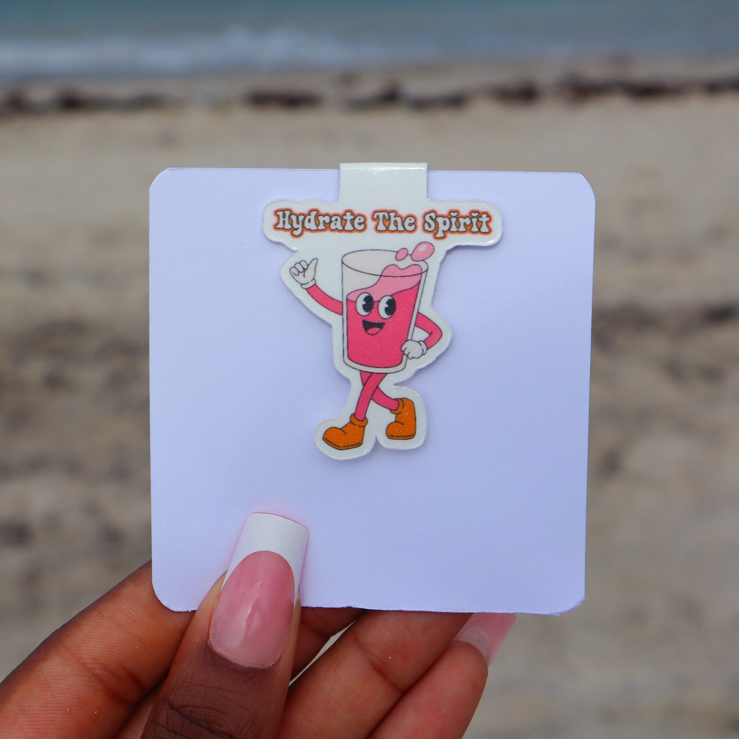 Hydrate The Spirit Sticker Magnetic Bookmark