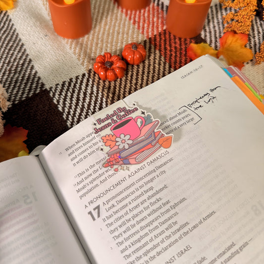 Fueled by Jesus & Coffee Magnetic Bookmark