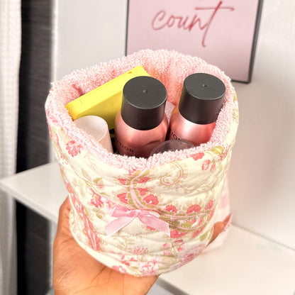 Esther Quilted Vanity Bucket