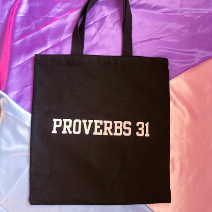 Proverbs 31 Tote Bag