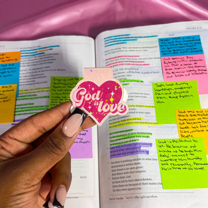 God is Love Magnetic Bookmark