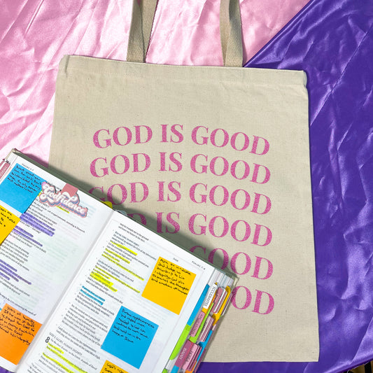 God is Good Tote Bag