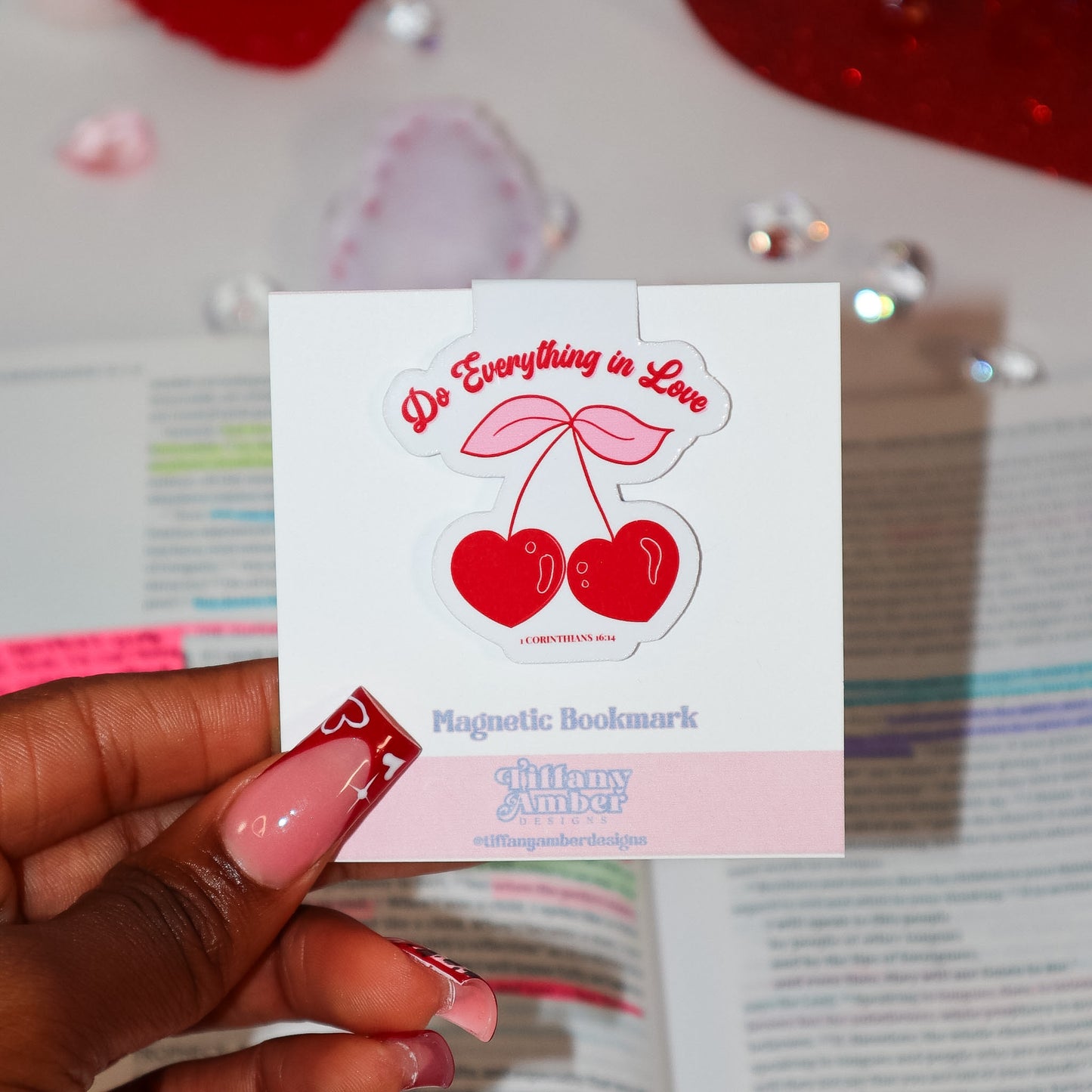 1 Corinthians 16:14 Magnetic Bookmark