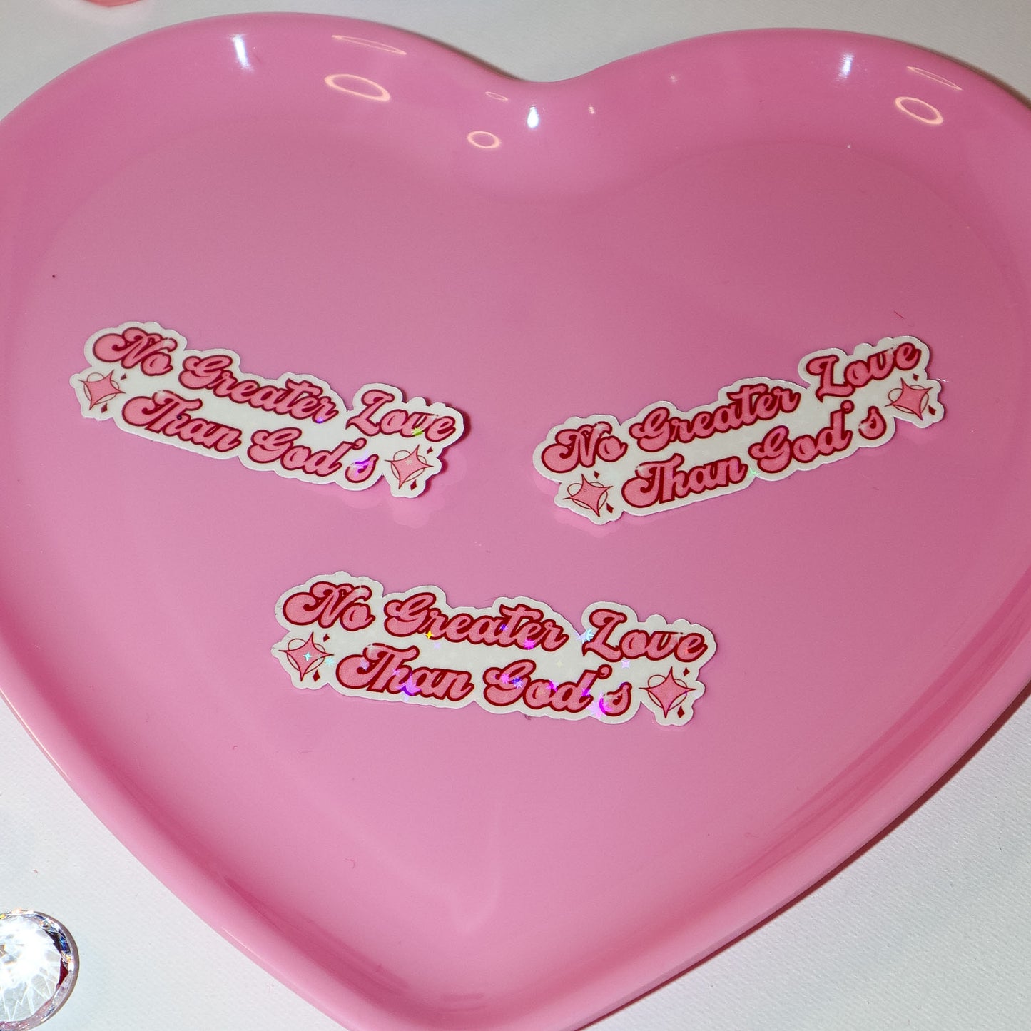 No Greater Love Than God’s Sticker
