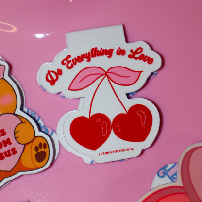 1 Corinthians 16:14 Magnetic Bookmark