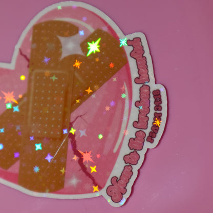 Near to the Brokenhearted Sticker