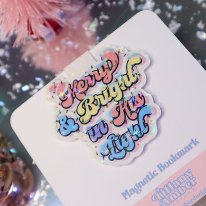 Merry and Bright Holiday Bookmark